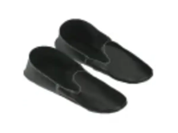 Leather clog sock
