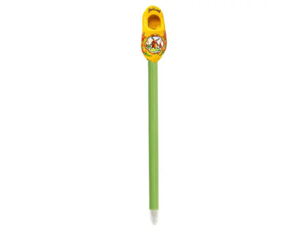 Balpen met Geel Klompje