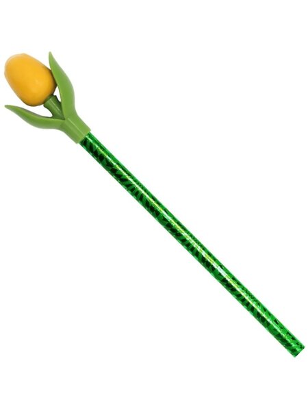 Yellow Tulip on a Pencil