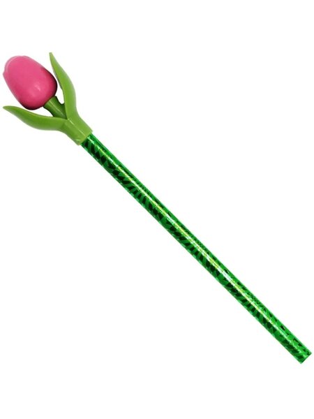 Pink Mini Tulip on a Pencil