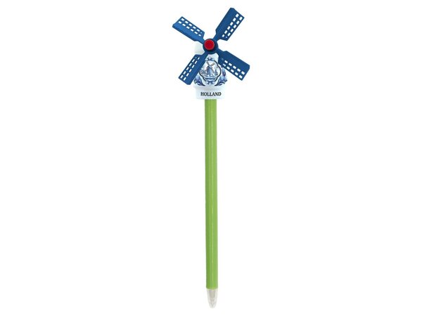 Ballpoint pen with Deft Blue Mill