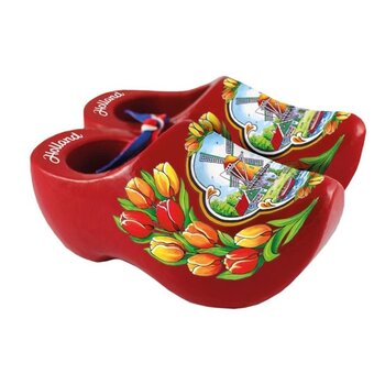 Rote Souvenir-Clogs 10cm