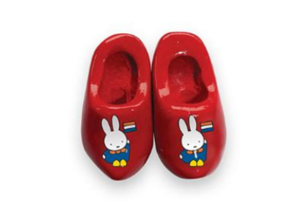 Rote Magnet-Clogs Miffy