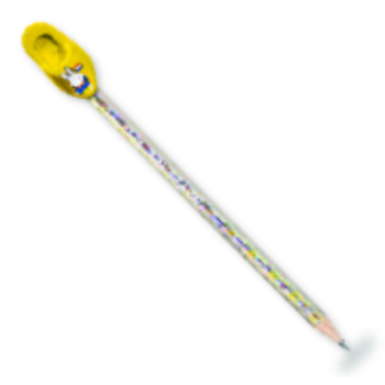 Yellow Pencil Clog with Miffy