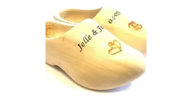 Jubileum klompen - Trouwklompen