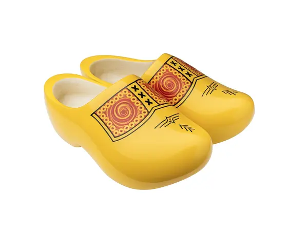 Gelbe Bauern-Kinderclogs Gelbe Bauern-Kinderclogs
