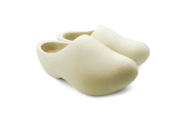 Nijhuis Blank Gescheurte Holzschuhe