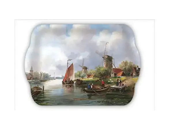 Tray 14x21cm Holland