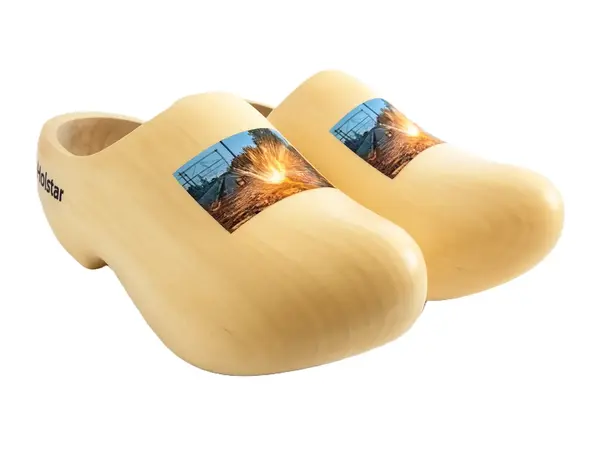 Holzschuhe mit Foto