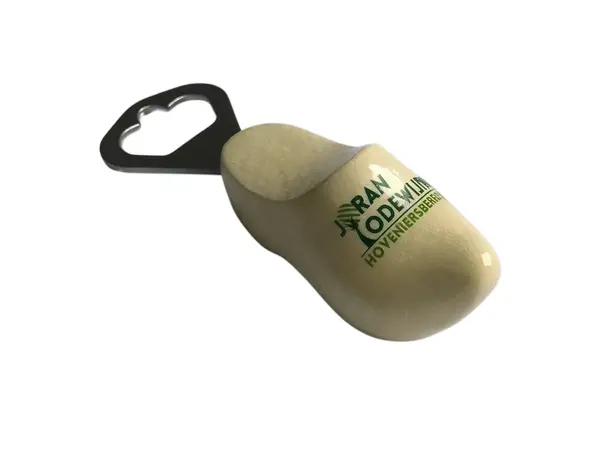 Flaschenöffner-Clog mit Logo