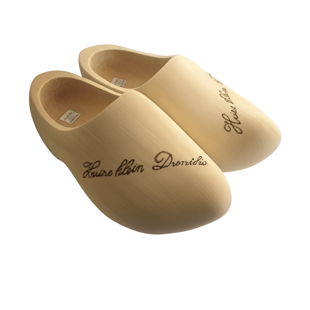 woodenshoes with name