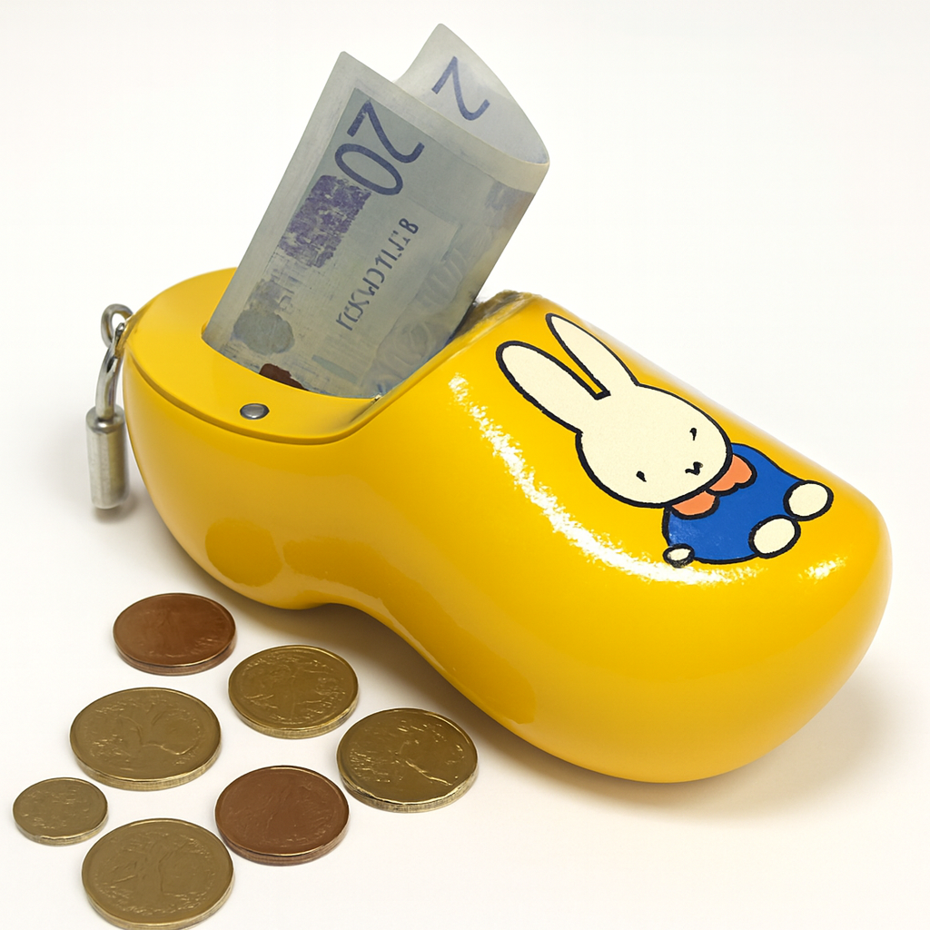 Sparschwein Clogs, ein Spaß und originelle Baby-Dusche-Geschenk