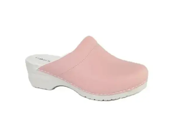 Pink medical clogs