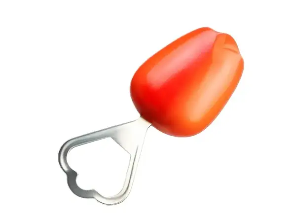 Flaschenöffner Tulpe orange