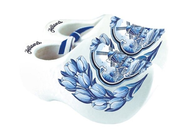 Delft Blue Souvenir Clog 10 cm