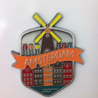 Magnet Amsterdam Gracht metal