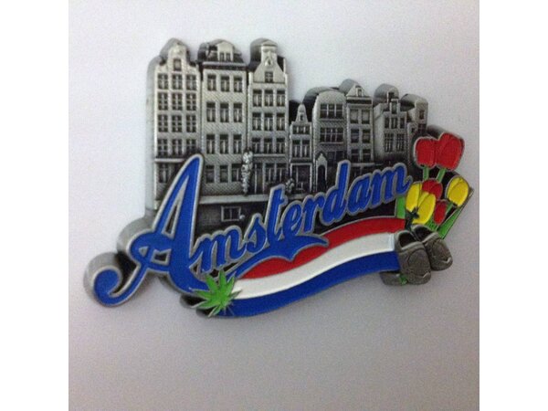 Magnet Amsterdam Kanalhaus metal