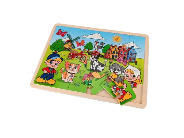Houten legpuzzel Holland