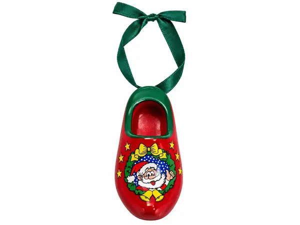 Roter Weihnachtsclog