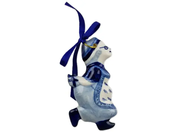 Delft Blue Christmas woman