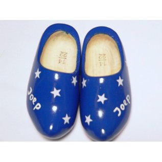 Geburt Holzschuhe mit Text