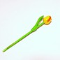 wooden tulips yellow 20cm