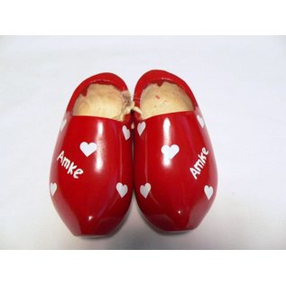 Geburt Holzschuhe mit Text