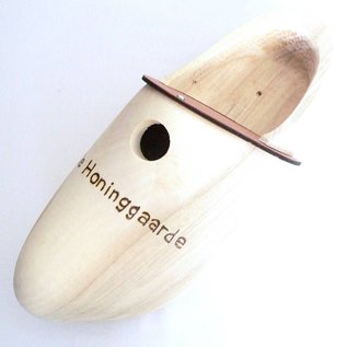 Vogelhaus Holzschuhe mit gravur