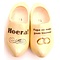  wedding wooden shoes