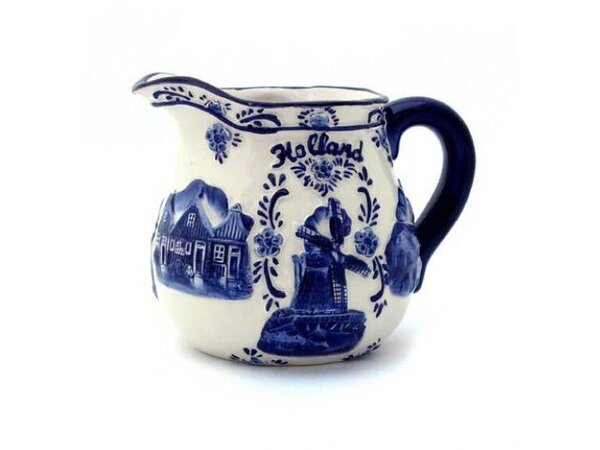 milk jug delft blue