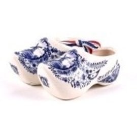 pair of clogs delft blue