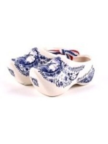 paartje klompen delft blauw