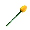  yellow wooden tulip on a pencil