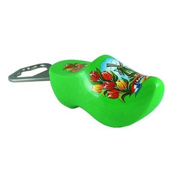 Mintgrüner Flaschenöffner-Clog