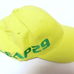 cap in light green