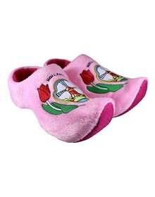 clog slipper dutch mill rose
