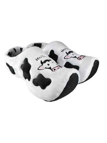 clog slipper cow motive