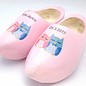 birth clogs with a name and date or an image.