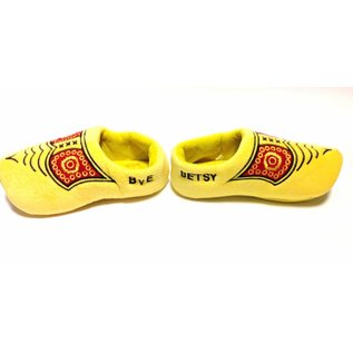 Clog-Slipper mit gesticktem Text