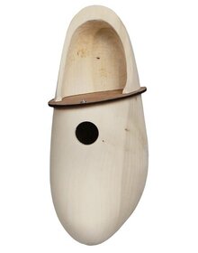 vogelhuis in de vorm van een klomp