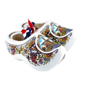 Souvenirs clogs poly windmill 8 cm