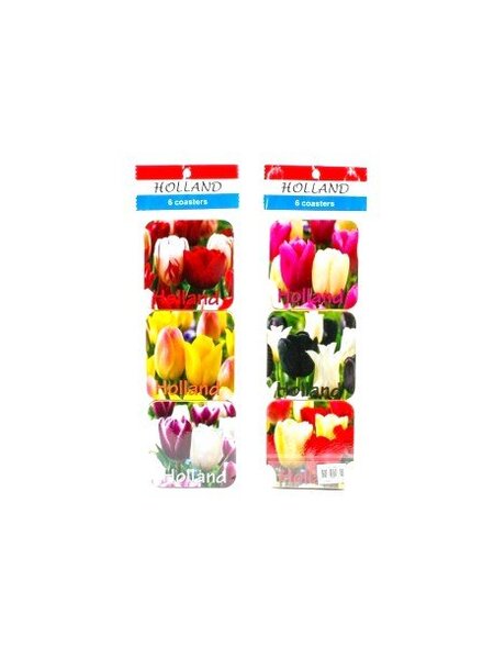 onderzetters Hollandse tulpen