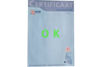 SCM klasse alarm herkeuring