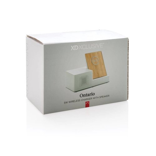 Ontario draadloze oplader met speaker P308.873