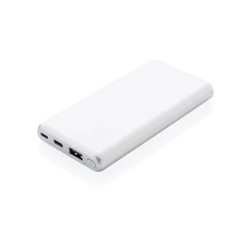 DeBle Ultra Snelle 10.000 mAh Powerbank met PD P324.673 bedrukken met logo