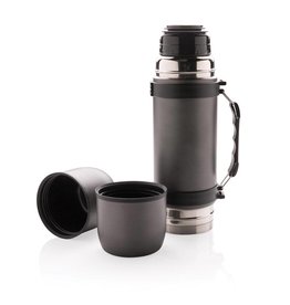 DeBle Vacuüm Thermosfles met 2 Bekers 700 ml P433.330 bedrukken met logo