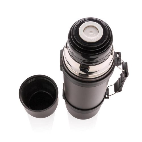 DeBle Vacuüm Thermosfles met 2 Bekers 700 ml P433.330 bedrukken met logo