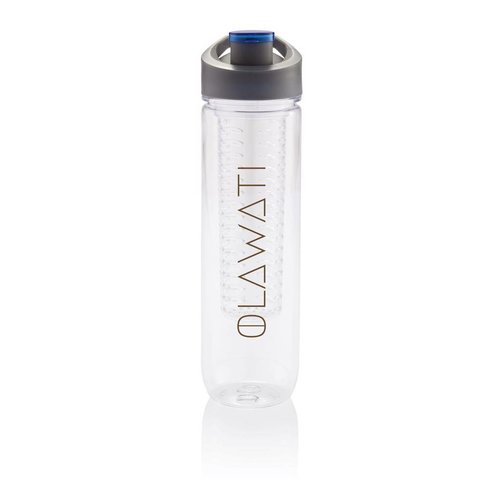 DeBle waterfles met infuser 800 ml Tritan bedrukken met logo