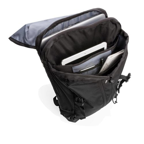 17 inch outdoor laptoprugzak bedrukt met bedrijfslogo
