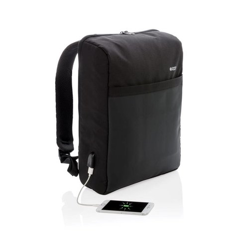 Swiss peak PVC-vrije 15.6" RFID laptop tas P762.371 Swiss peak PVC-vrije 15.6" RFID laptop tas P762.371